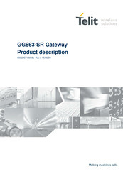 Telit Wireless Solutions GG863-SR Product Description