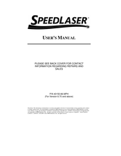 MPH Industries SpeedLaser S User Manual