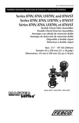 Febco 870V Series Installation Instructions Manual