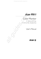 Acer P791 User Manual