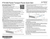 Juniper PTX Series Quick Start