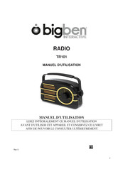Bigben TR101 Operating Instructions Manual