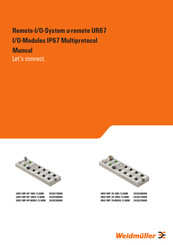 Weidmuller UR67-MP-HP-16DI-12-60M Manual