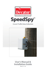 Decatur Electronics SpeedSpy User Manual & Installation Manual