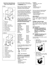 Vermeiren 9139SP Instruction Manual