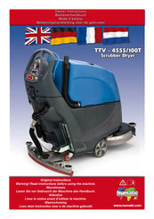 Numatic TTV - 4555/100T Owner's Instructions Manual