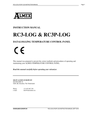 Almex RC3P-LOG Instruction Manual