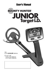 Bounty Hunter Junior Target I.D. User Manual