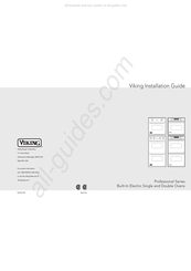 Viking Professional VEDO5271 Installation Manual