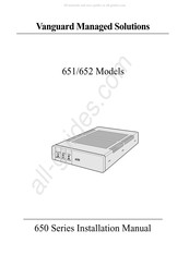 Vanguard 650 Series Installation Manual