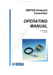 VAISALA DMP248 Operating Manual