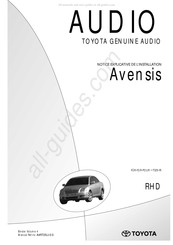 Toyota Avensis RHD Manual