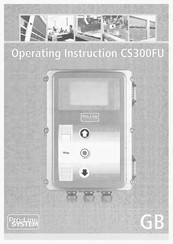 Pro-Line System CS300FU Operating Instructions Manual