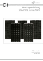 Centrosolar S-Class Excellent Series Mounting Instructions
