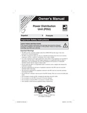 Tripp Lite PDU1420T Owner's Manual