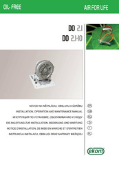 EKOM DO 2.1 Z Installation, Operation And Maintanance Manual