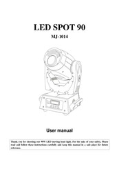MEGA LED LIGHTING MJ-1014 User Manual
