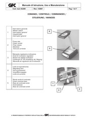 GFC PUPILLO A3200 Operating And Maintenance Instructions Manual