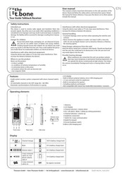thomann The t.bone User Manual