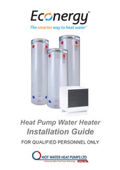 Hot Water Heat Pumps Econergy EC300L Manuals | ManualsLib