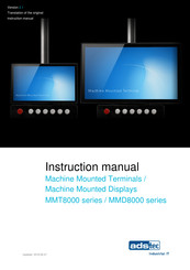 adstec MMT8017 Instruction Manual