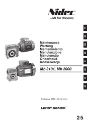 Leroy-Somer Nidec Mb 2000 Maintenance Manual