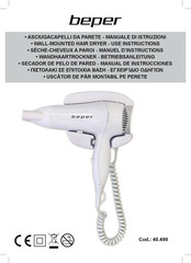 Beper 40490 Use Instructions
