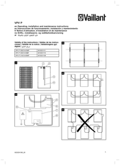Vaillant VPV P 300/3 M SWF Operating, Installation And Maintenance Instructions