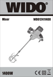 Wido WD012411400 Manual