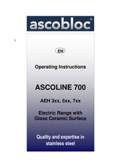 ascobloc AEH 703.110 Operating Instructions Manual