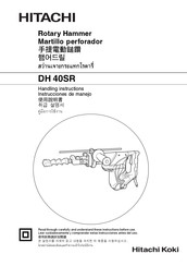 Hitachi DH 40SR Handling Instructions Manual