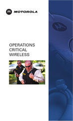 Motorola OPERATIONS CRITICAL WIRELESS Manual
