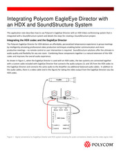 Polycom EagleEye Director Quick Integration Manual