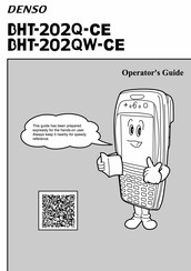 Denso BHT-202Q-CE Operator's Manual