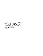 Lutron Electronics RadioRA 2 Manual