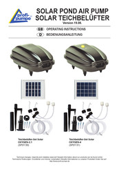 profi-pumpe Oxygen-3.1 Operating Instructions Manual