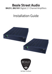 Beale Street Audio BA2101 Installation Manual