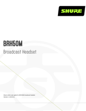 Shure BRH50M User Manual