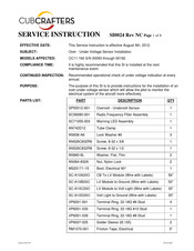 Cub Crafters CC11-160 Service Instruction
