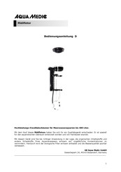 Aqua Medic midiflotor Operation Manual