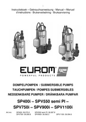 EUROM SPV550 semi PI Manual