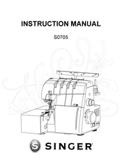 Singer S0705 Instruction Manual