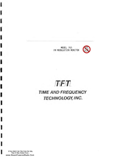 TFT 763 Manual