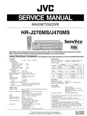 JVC HR-J270MS Service Manual