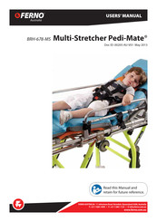 Ferno Multi-Stretcher Pedi-Mate BRH-678-MS User Manual