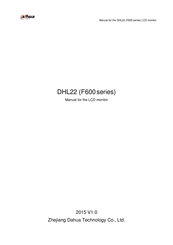 Dahua DHL22 Manual