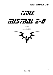 Fenix Mistral 2-0 Instruction Manual