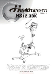 Healthstream HS12.3BK User Manual
