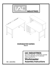 IAC INDUSTRIES Workmaster TE1 Assembly Instructions Manual