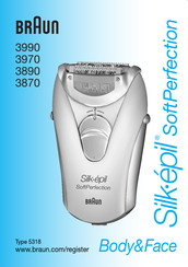 Braun Silk-epil SoftPerfection 3870 Manual